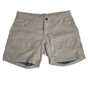 Kuhl Trekr Pull On Shorts Hiking Outdoor Blue Size 2